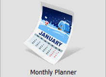 Select a calendar template