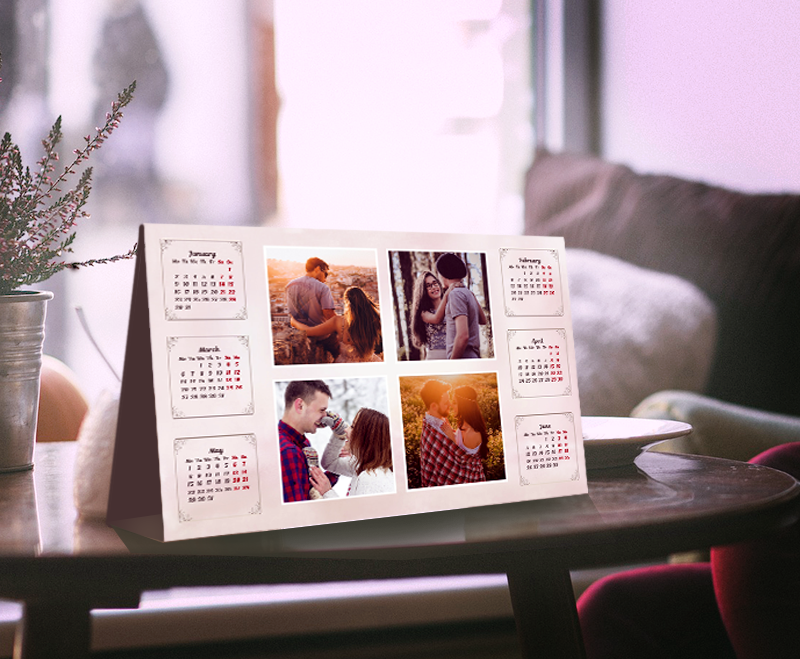 How To Make A Desk Calendar With Personal Photos