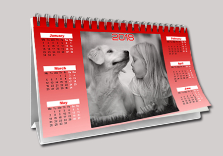 Custom Printable Calendar Excellent Gift Idea For Any Holiday