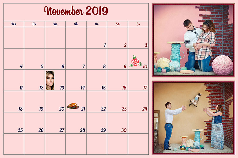 Five Family Photo Calendars to Create with Your Own Hands