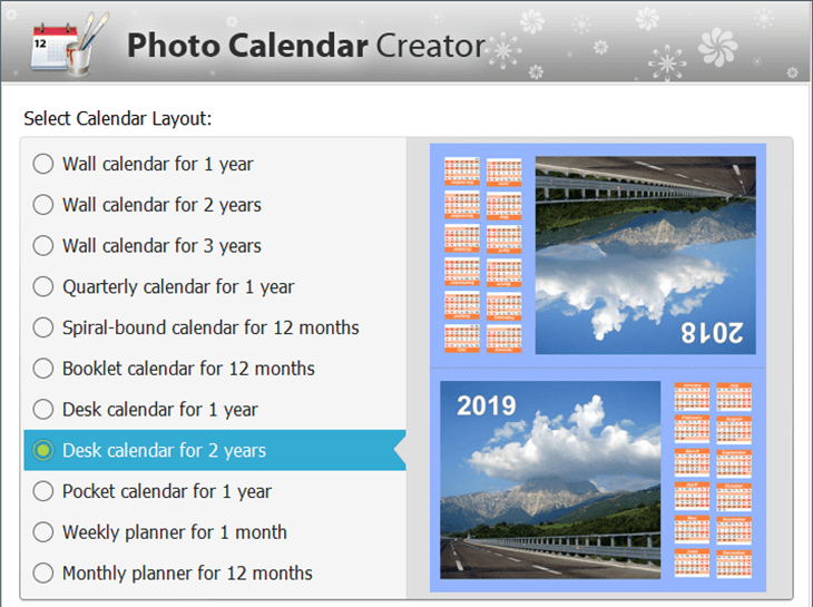 Custom Printable Calendar Excellent Gift Idea For Any Holiday