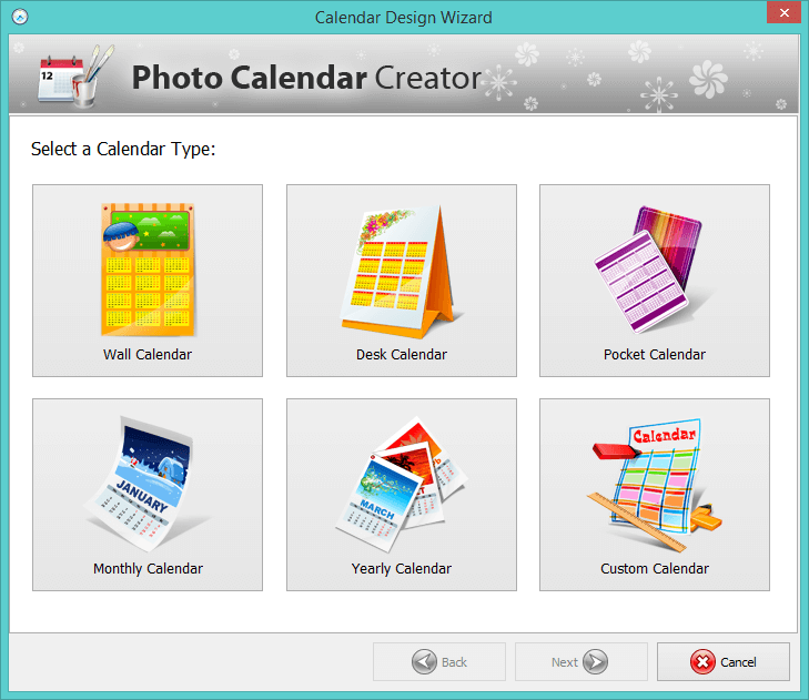 Make Your Own Calendar Template from photo-calendar-software.com