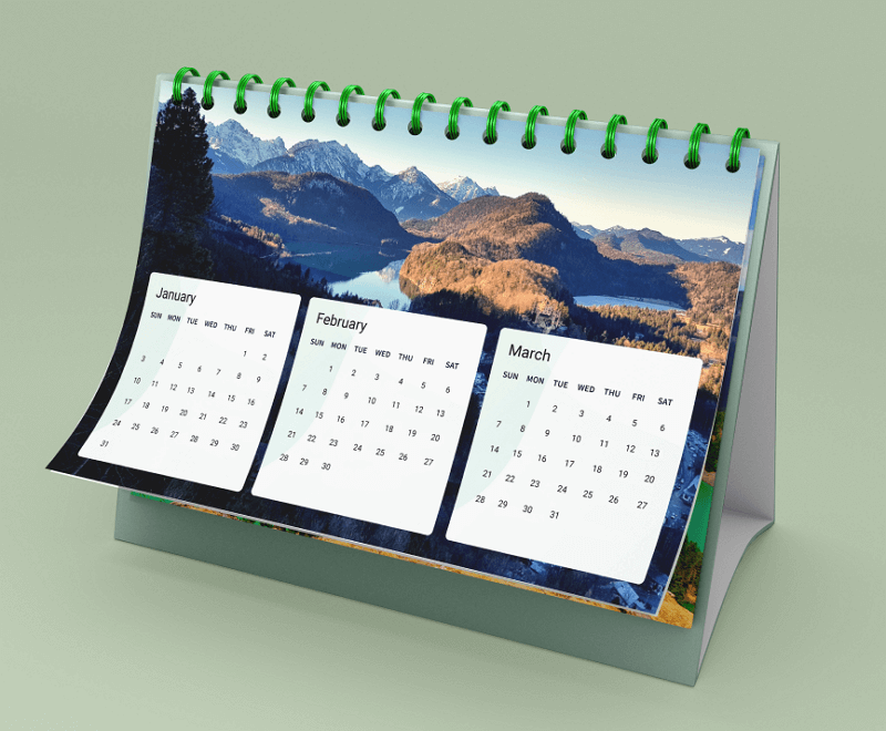 Custom Desk Calendar Make Planners With Your Photos