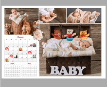 Print your baby calendar