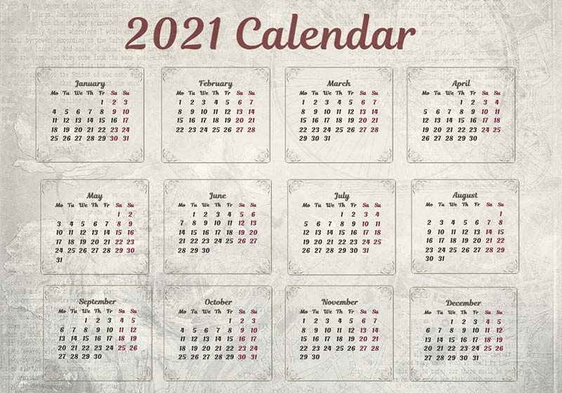 where to buy 2021 pocket calendars