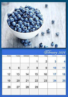 2024 vertical monthly calendar example 1