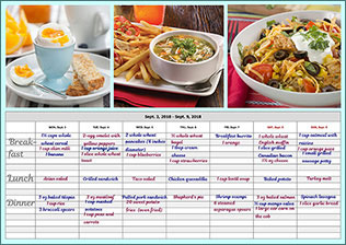 A personalized meal planner