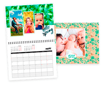 Children photo calendar