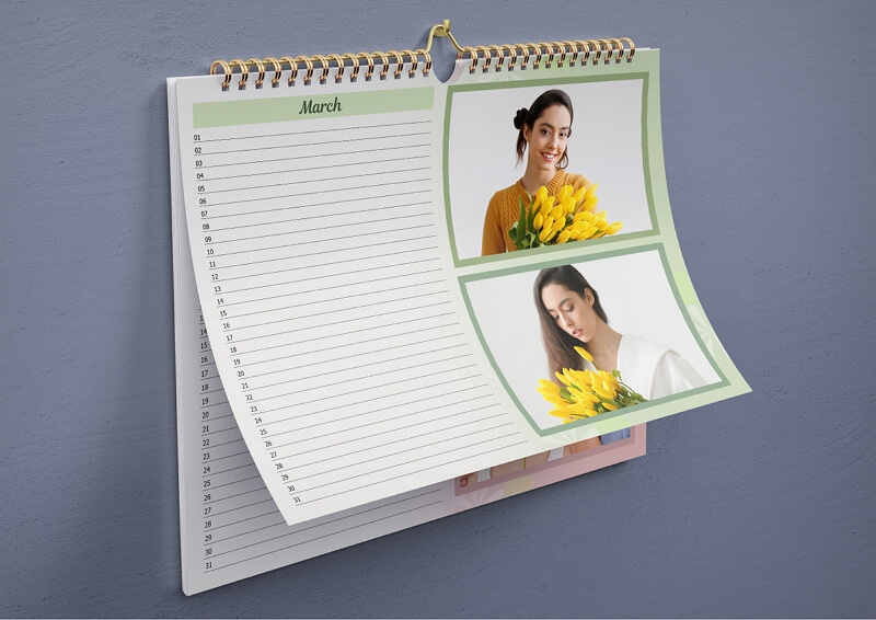 printable perpetual calendar template