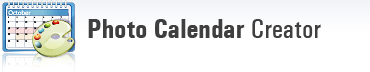 Photo Calendar Software, Criador de Calendário