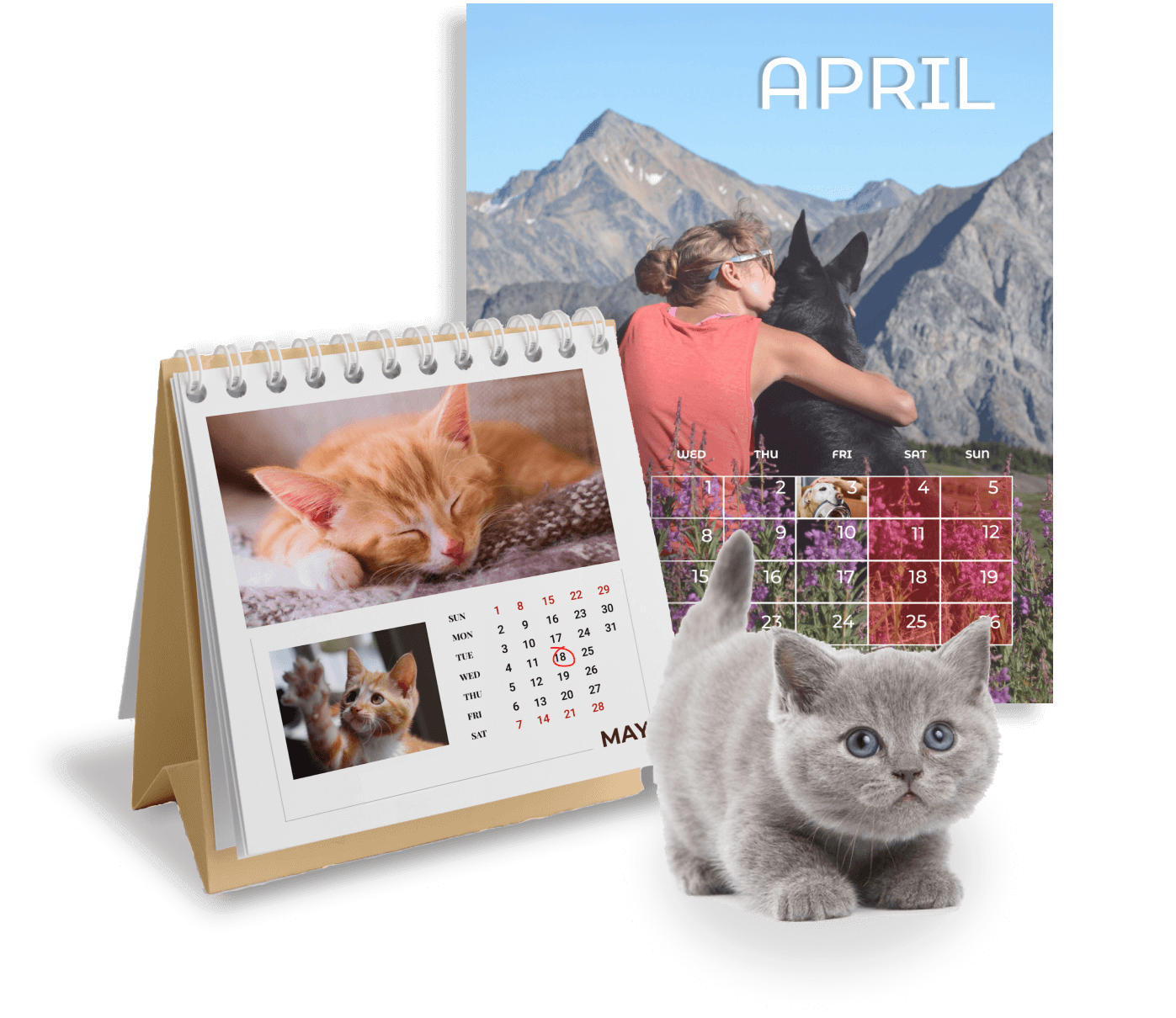 Want to design your own desk calendar?