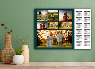 Wall family calendar