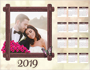 A memory calendar for 1 year