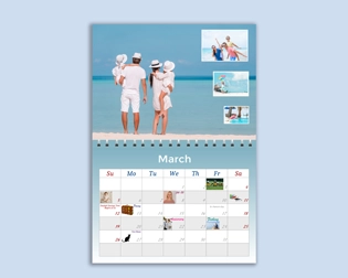 Custom poster calendar example