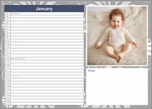 Photo Calendar Creator - logiciel convivial avec +250 modèles