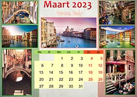 2023 monthly calendar example 3
